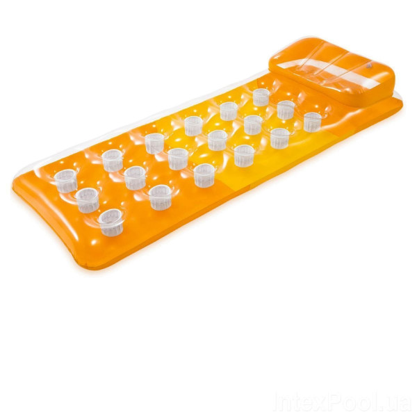 Матрац надувний Intex 58890 (orange) Матрац надувний Intex 58890 (orange)